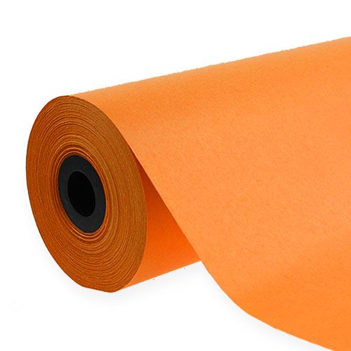 Floristik24 Manschettenpapier 37,5cm 100m Orange