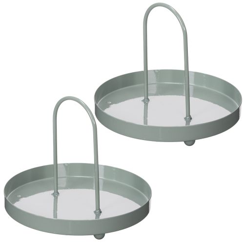 Artikel Tablett Dekorative Nutzung für Küche und Esstisch dekorieren hoher Griff 18cm