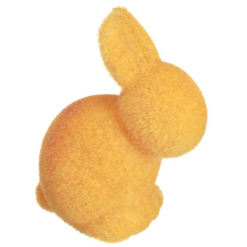 Artikel Mini Hasen Bunte Osterhasen beflockt Sortiert – 2. Wahl – H6cm 12 St