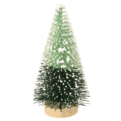 Artikel Mini Tannenbaum künstlich mit Schnee Ø5cm H10cm 6 St