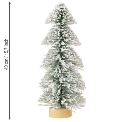 Artikel Mini Weihnachtsbaum LED Weihnachtstanne beschneit 40cm