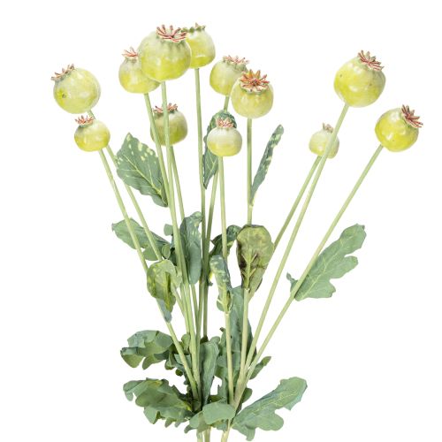 Floristik24 Mohnblumen künstliche Dekoration Bund realistische Blüten für Wohnaccessoires 61cm 3St