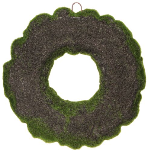 Artikel Mooskranz künstlich Kranz Moos Wanddeko Grün Ø34cm