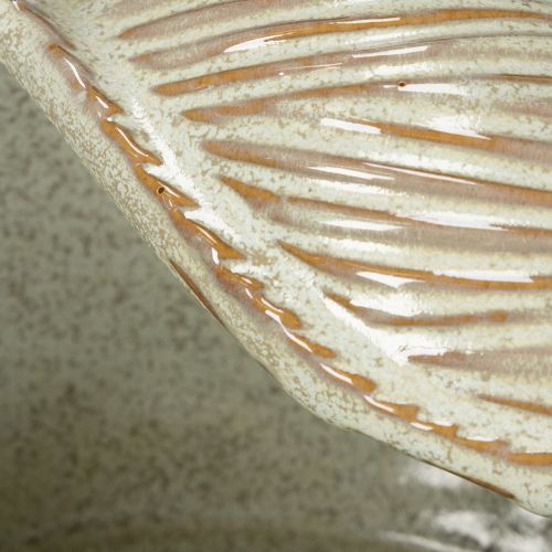 Artikel Keramik Schale Seeschnecke Design für elegante Dekoration im Wohnzimmer 23cm