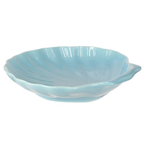 Artikel Muschelteller Maritime Schale Keramik Blau Weiß 14cm 3St