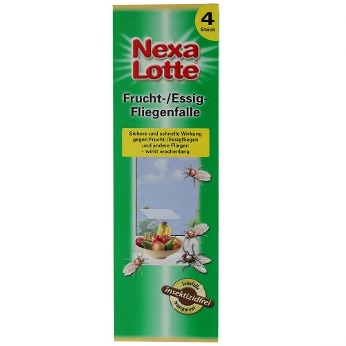 Floristik24 Nexa Lotte Frucht-/Essig-Fliegenfalle 4St