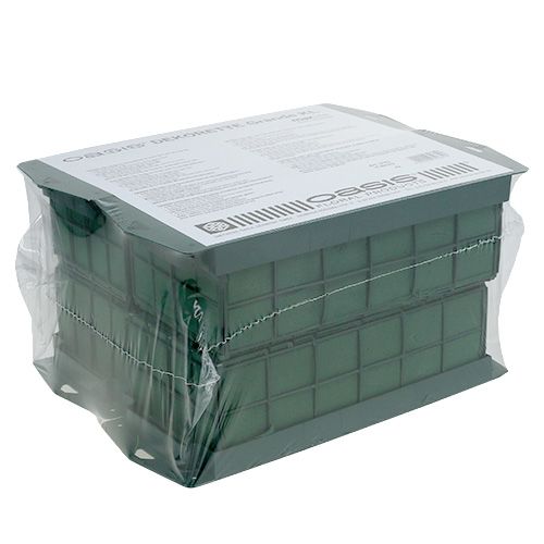 Artikel Steckschaum Ziegel Tischdekoration 29cm x 12cm x 8,5cm 4 St