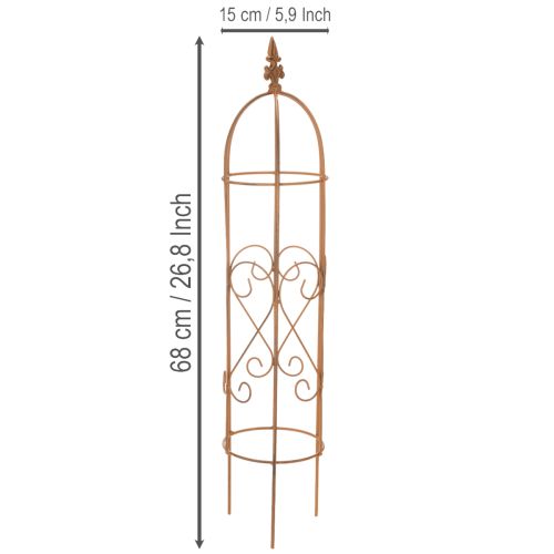 Rankgitter Garten Kletterhilfe für Rosen und andere Rankpflanzen ideale Gartengestaltung 108cm Set mit 2St | Floristik24.de