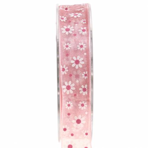 Geschenkband Rosa 20mm 20m