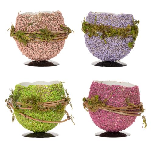 Artikel Osterei Dekoschale für den Frühling oder Ostern Tischdeko 9cm 4St