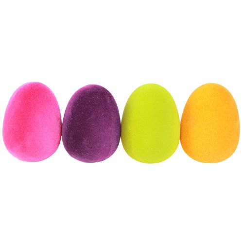 Artikel Ostereier zum Hängen Grün Gelb Pink Berry 11cm 4 St