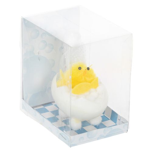 Artikel Osterküken Deko Chenilleküken in der Badewanne Gelb 9cm