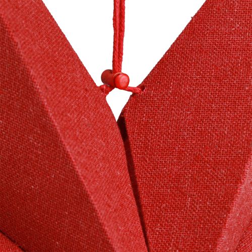 Artikel Papier Stern Deko für Weihnachtsbeleuchtung Rot 60×15cm