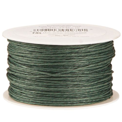 Artikel Papierkordel Draht umwickelt Ø2mm 100m Grün
