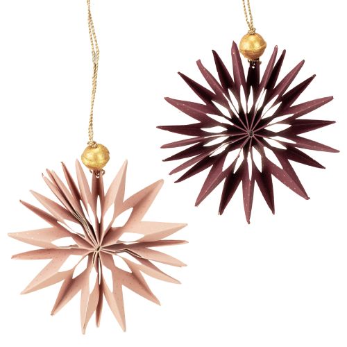 Dekorative Papiersterne zum Aufhängen für festliche Dekoration