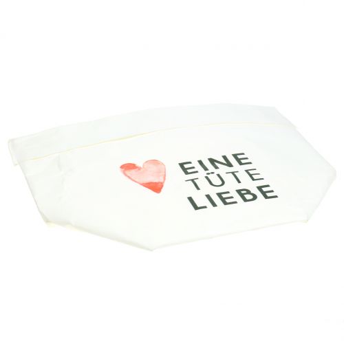 Artikel Geschenktüte "Eine Tüte Liebe"  H24cm