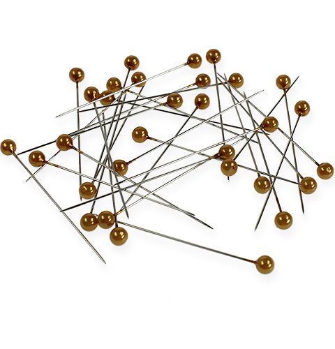Artikel Perlkopfnadeln Ø6mm 65mm Gold