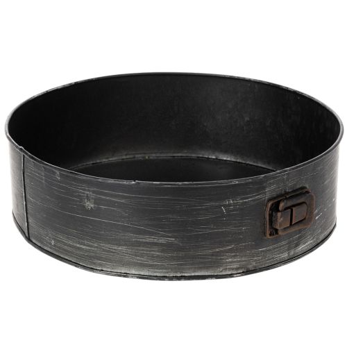 Artikel Pflanzgefäß, Deko-Backform, Springform zum Bepflanzen, Metalldeko Ø24cm H7,5cm