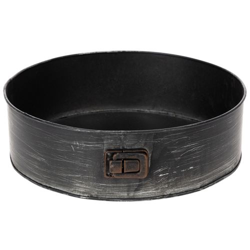 Pflanzgefäß, Deko-Backform, Springform zum Bepflanzen, Metalldeko Ø24cm H7,5cm | Floristik24.de