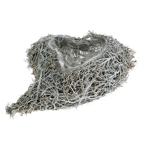 Artikel Pflanzherz Rebe Weiß Herz zum Bepflanzen 38×32×7,5cm