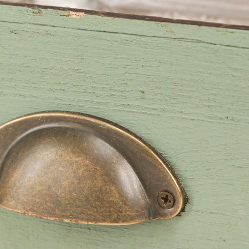 Artikel Pflanzkasten Holz Schubladen Deko 22/18cm Set aus 2St