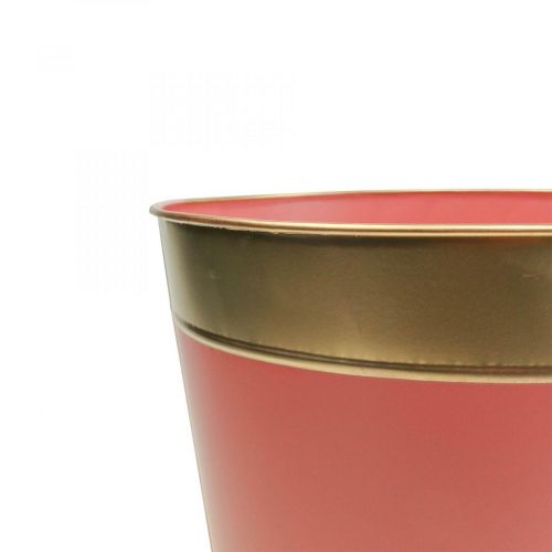 Artikel Pflanzkübel Blumentopf Metall Übertopf Ø13cm H12cm 4St