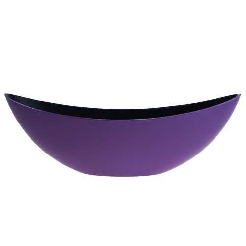 Pflanzschiffchen Dekoschale Schale Violett 38,5cm×12,5cm×13cm