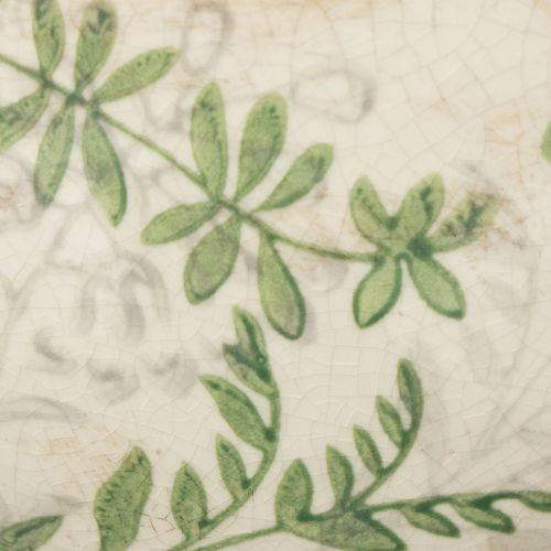 Artikel Pflanztasse Keramik mit floralem Muster Zimmerdekoration 18cm