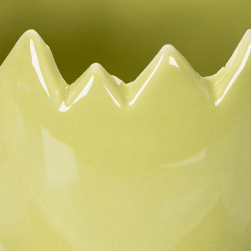 Artikel Blumentopf Osterei Motiv für stilvolle Frühjahrsdekoration in Ihrem Zuhause 10cm 3St