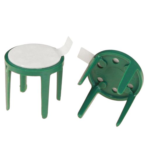 Floristik24 Pinholder Steckschaumhalter 3cm Grün, 50 Stück Floristikbedarf