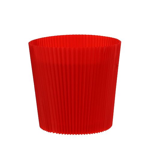 Floristik24 Plisseemanschetten Rot 12,5cm 100 St.