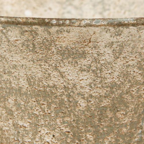 Artikel Pokalvase Metall Antik Deko Vase Fuß Ø16,5cm H24cm