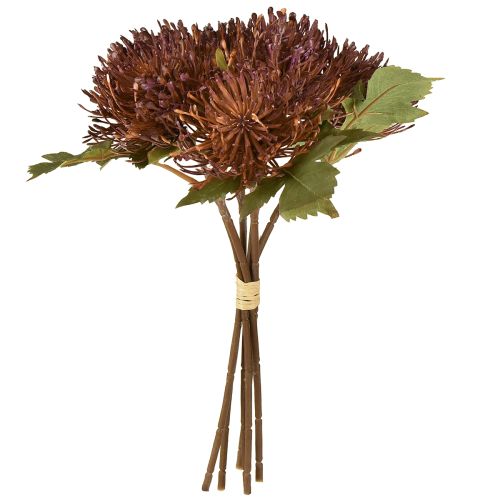 Artikel Protea künstlich Nadelkissen Leucospermum Lila 30cm 6 St