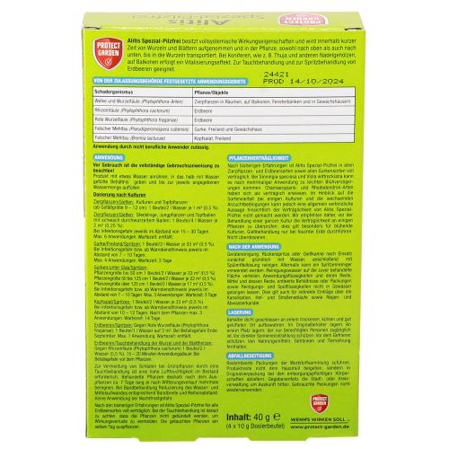 Artikel Protect Garden Alitis Spezial Pilzfrei Fungizid 40g