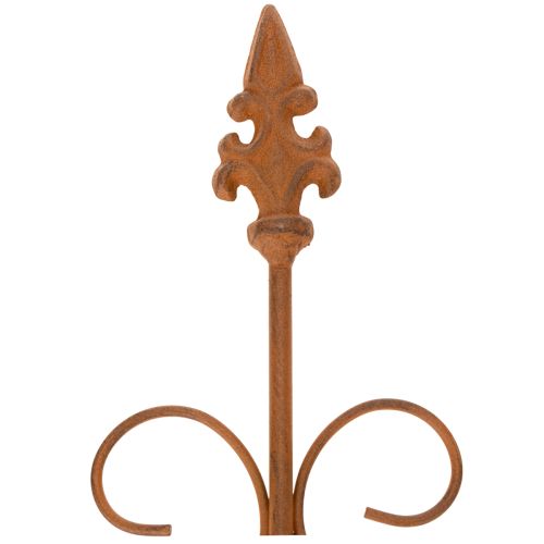 Rankgitter Herzmotiv Rankhilfe romantischer Stil für Gartenwege oder Terrassen 101cm | Floristik24.de