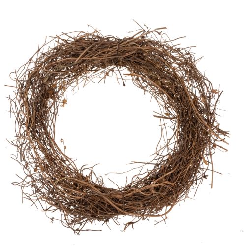 Rebenkranz Natur Ø15cm 10er Set - Ideal für Herbst-, Weihnachts-, Oster- und Trauerdekoration kaufen | Floristik24.de