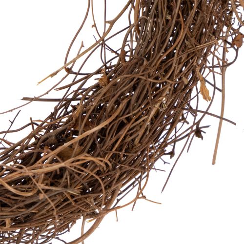 Rebenkranz Natur Ø15cm 10er Set - Ideal für Herbst-, Weihnachts-, Oster- und Trauerdekoration | Floristik24.de