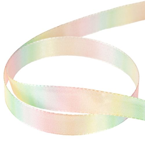 Artikel Regenbogen Band Pastell Dekoband Geschenkband 15mm 18m