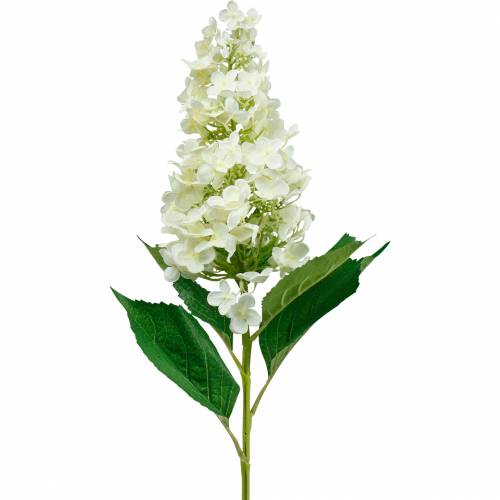 Rispenhortensie Cremeweiß, Künstliche Hortensie, Seidenblume 98cm