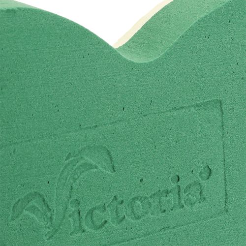 Artikel Romantisches Steckschaum Herz 30cm Steckmasse Grün 2 St