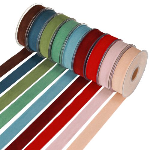 Artikel Samtband Geschenkband 25mm 7m Verschiedene Farben