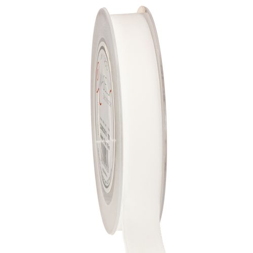 Samtband Geschenkband Dekoband Samt Weiß 20mm 10m