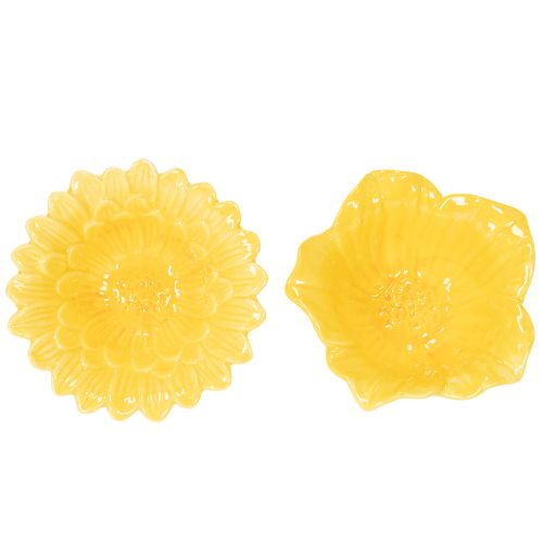 Artikel Blumenschale dekorativ Schale Keramik für Wohnungsgestaltung und Geschenkideen 13cm 2St