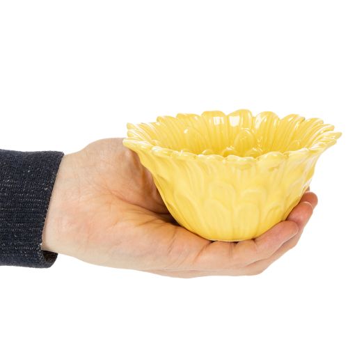 Blumenschale dekorativ Schale Keramik für Wohnungsgestaltung und Geschenkideen 13cm 2St | Floristik24.de