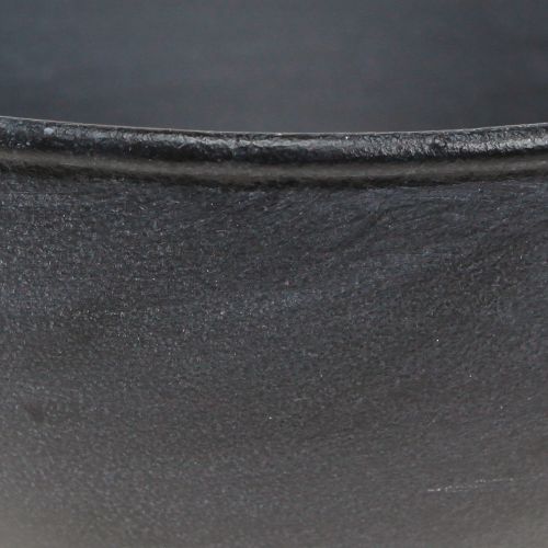 Artikel Schale mit Fuß Metall Pokalschale Anthrazit Ø26cm H21cm