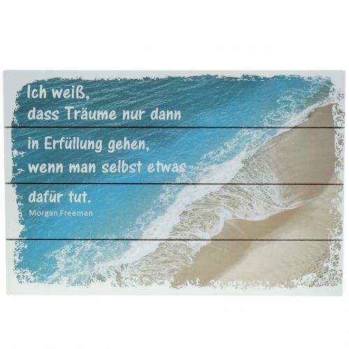 Artikel Schild zum Aufhängen „Träume“ 30cm x 20cm