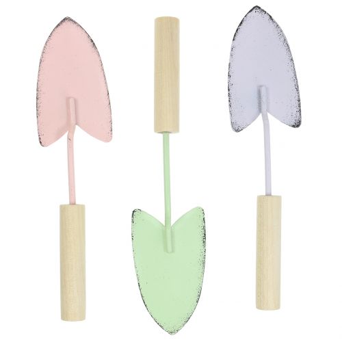 Artikel Deko Schaufeln bunt sortiert 14cm 9St