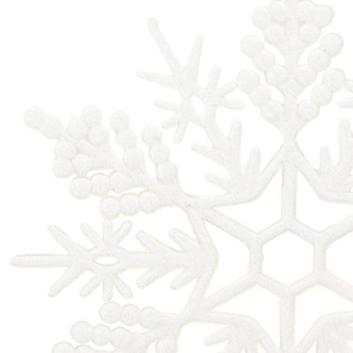 Artikel Schneeflocke Deko zum Hängen Winterdeko Weiß 30cm 3 St