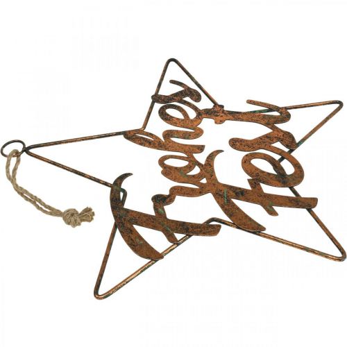 Artikel Schriftzug Weihnachtsdeko Stern Frohes Fest 40cm