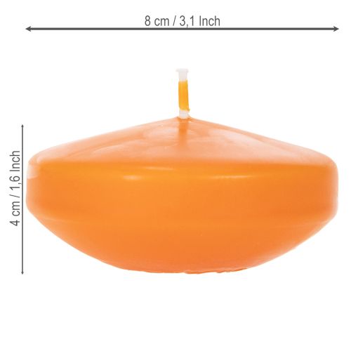 Artikel Schwimmkerze ideal zur romantischen Dekoration und entspannenden Atmosphäre in Ihrem Zuhause 8cm 8St